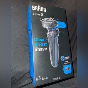 BRAUN SERIES 5 Clean & Fast Shave Shaver Kit.